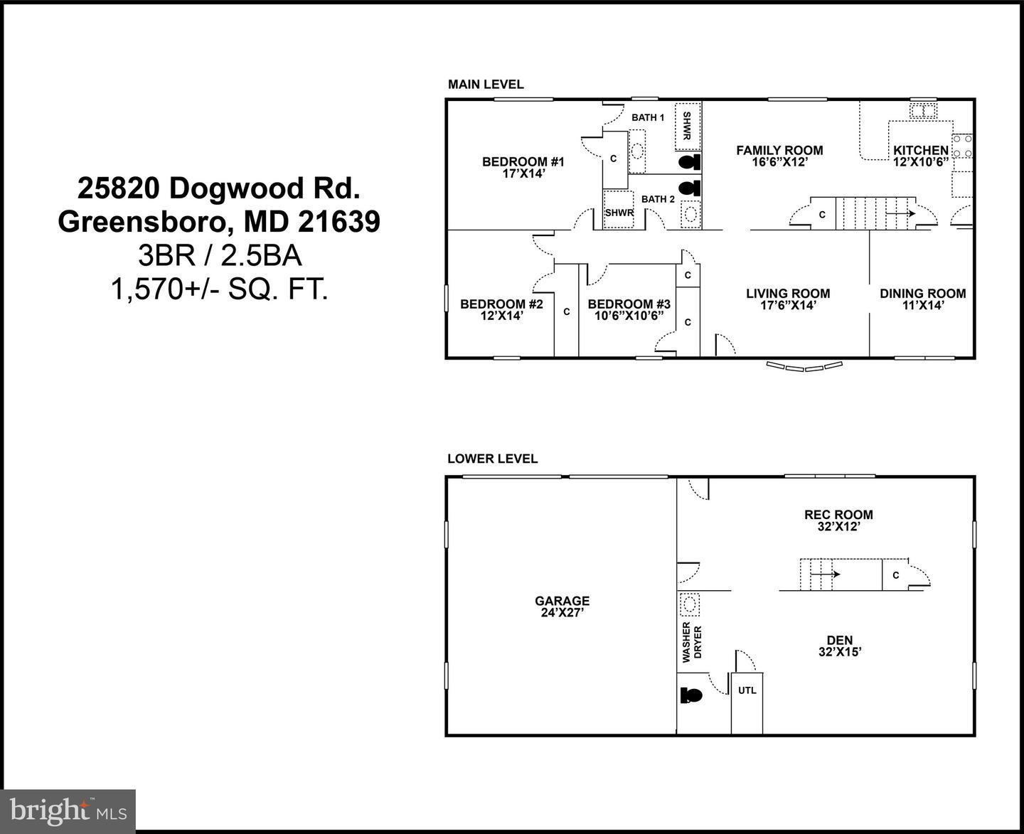 25820 DOGWOOD RD,GREENSBORO,MD,21639,CAROLINE - MDCM2004788