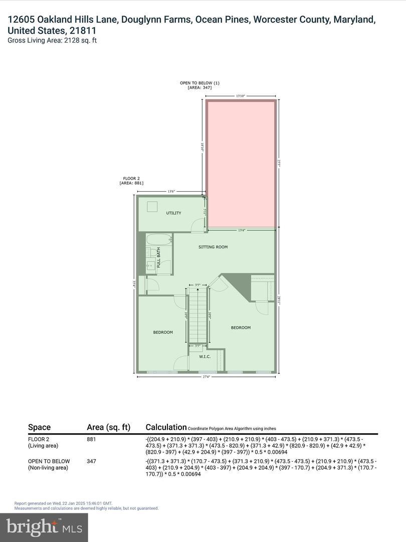 12605 OAKLAND HILLS LN #3,OCEAN PINES,MD,21811,WORCESTER - MDWO2027928